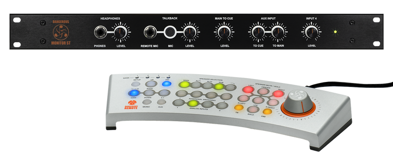 New Dangerous Music MONITOR ST Monitor Controller with Remote Control