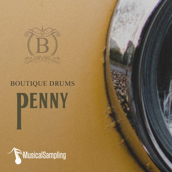 New Musical Sampling Boutique Drums - Penny Software (Download/Activation Card)