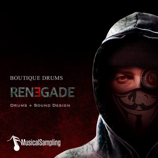 New Musical Sampling Boutique Drums Renegade - Drums & Sound Design (Download/Activation Card)