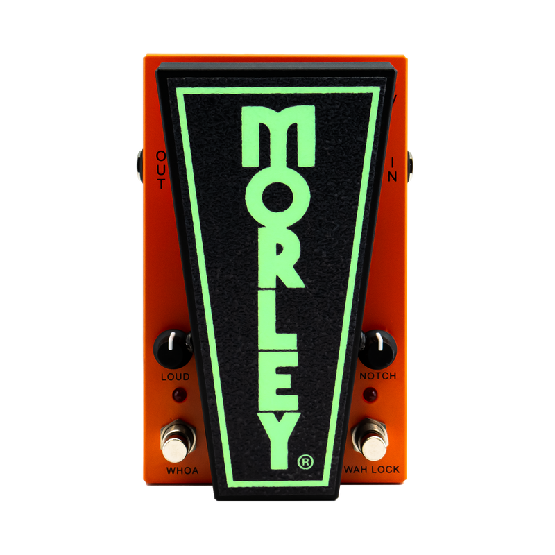 New Morley 20/20 Power Wah Lock  - Pedalboard Friendly Size!