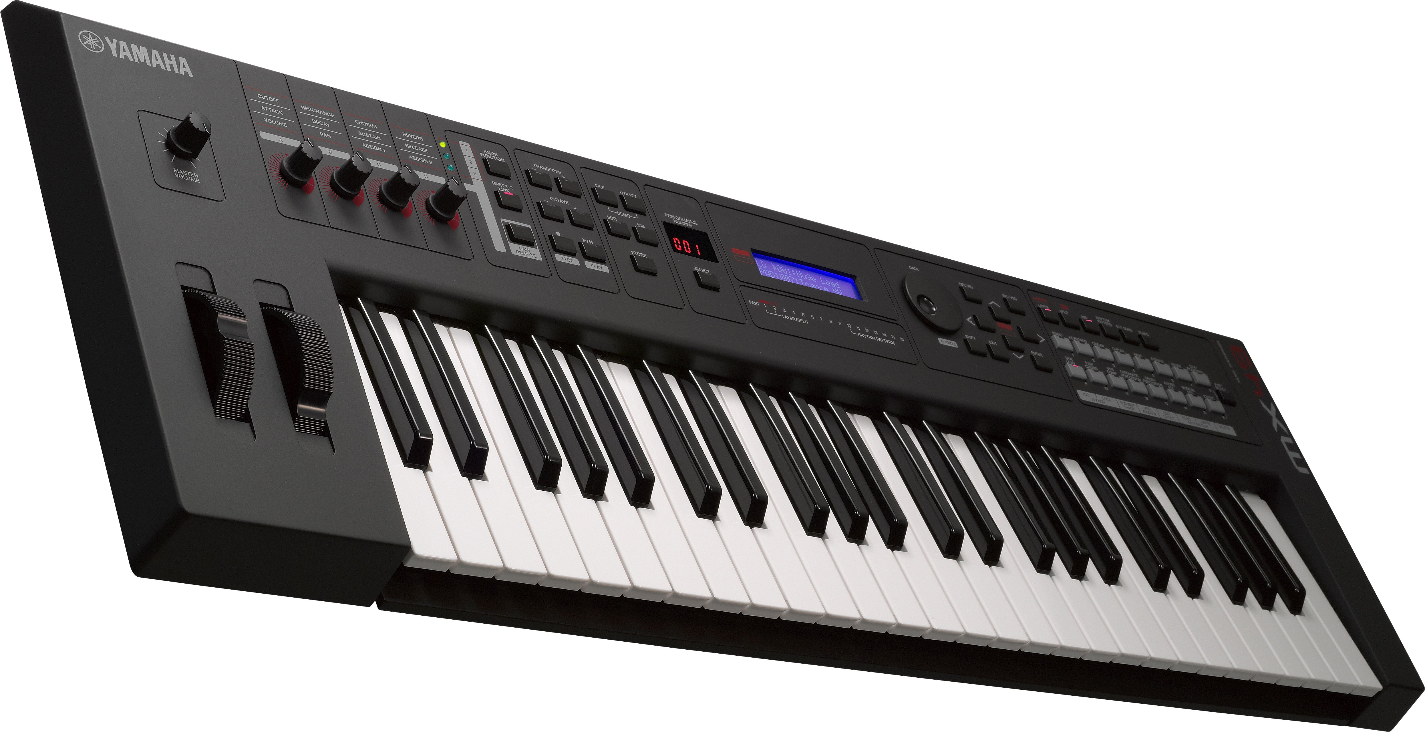 New Yamaha MX49 49-Key Music Keyboard Synthesizer - Black