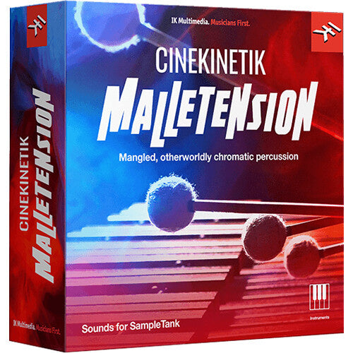 New IK Multimedia Malletension- Mangled and resynthesized chromatic percussion library for the modern composerPC/Mac AAX VST - (Download/Activation Card)