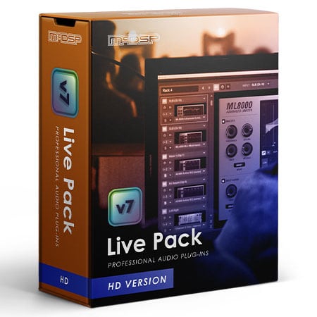 New McDSP Live Pack II v7 (HD) AAX/VST/Mac/PC (Download/Activation Card)