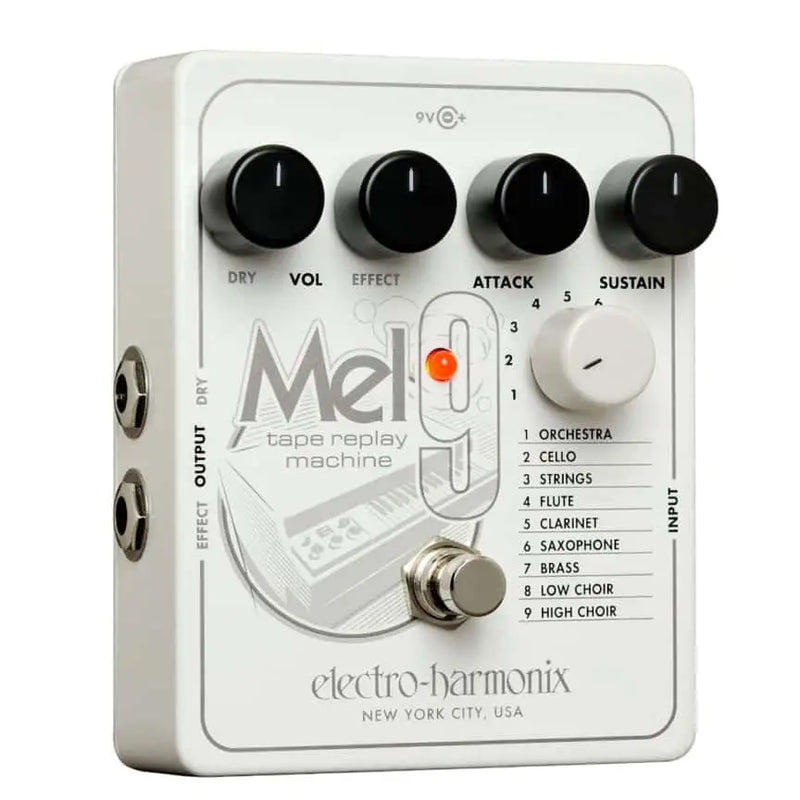 New Electro-Harmonix Mel9- Transform your axe into the sound of vintage tape-based keyboards!