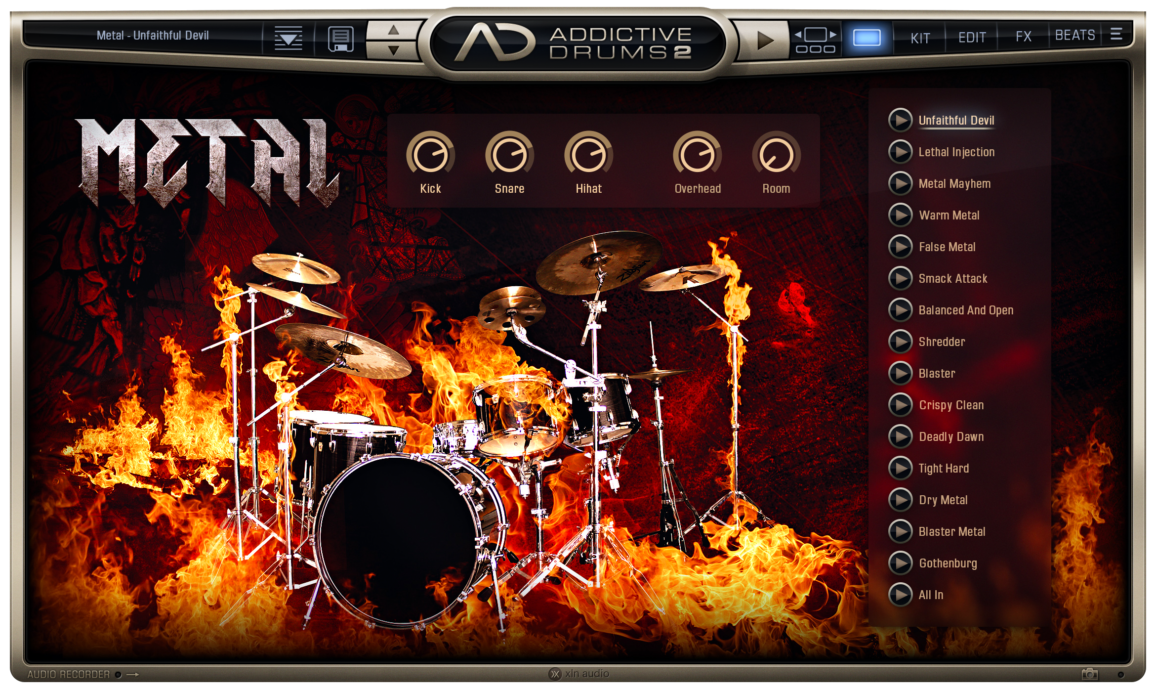 New XLN Audio Addictive Drums 2 Metal ADpak Expansion MAC/PC VST AU AAX Software (Download/Activation Card)