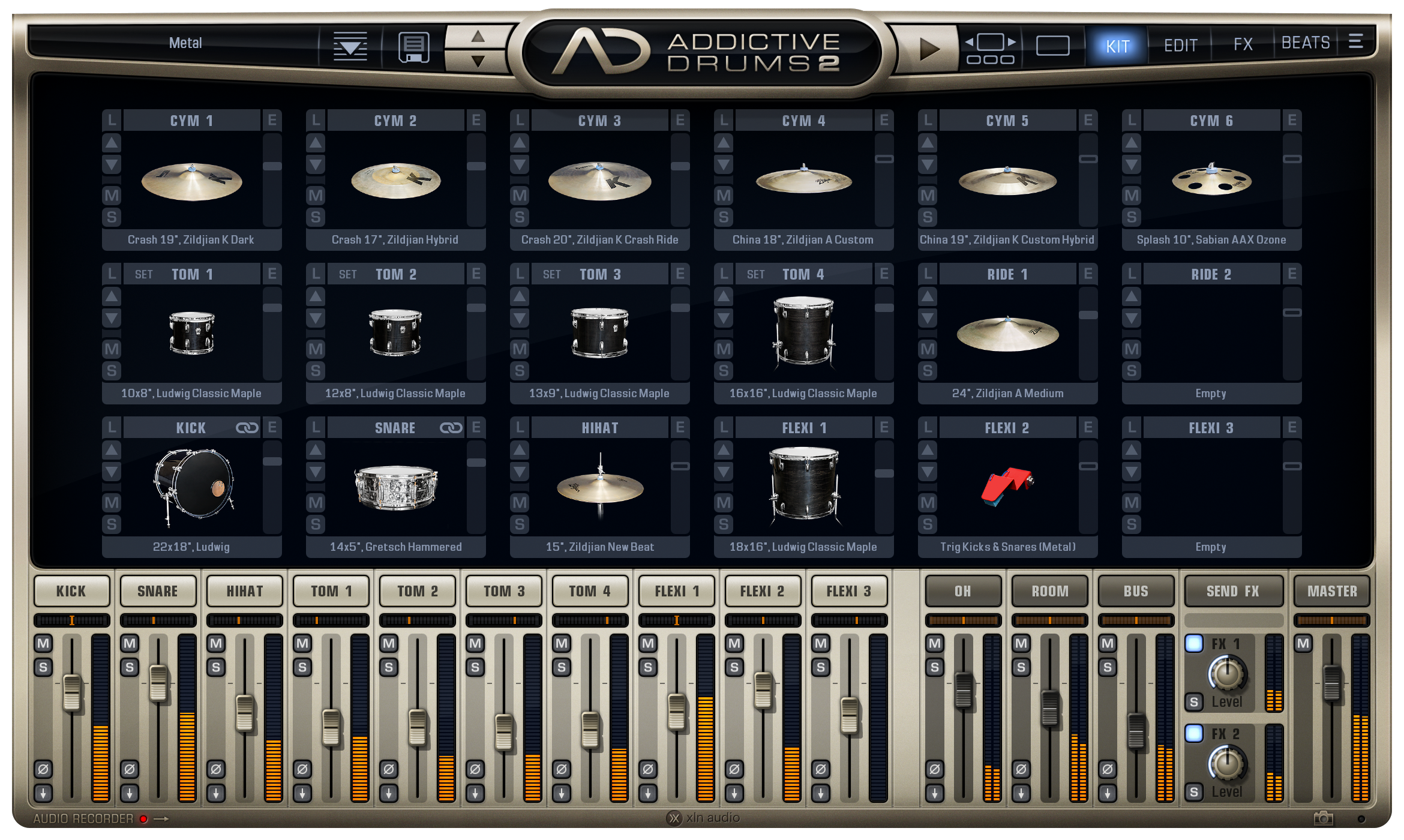 New XLN Audio Addictive Drums 2 Metal ADpak Expansion MAC/PC VST AU AAX Software (Download/Activation Card)