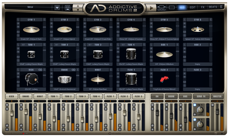 New XLN Audio Addictive Drums 2 Metal ADpak Expansion MAC/PC VST AU AAX Software (Download/Activation Card)