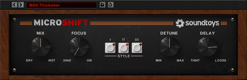 New SoundToys  MicroShift Classic Stereo Widening Virtual Processor Plug-in Mac/PC Software