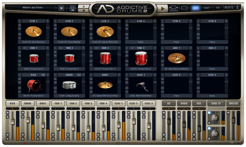 New XLN Audio Addictive Drums 2 Modern Jazz Sticks ADpak Expansion MAC/PC VST AU AAX Software (Download/Activation Card)