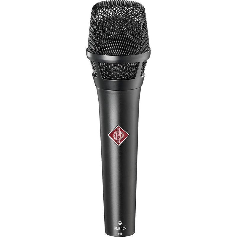 New Neumann  KMS 105 Black Supercardioid Wired Handheld Microphone