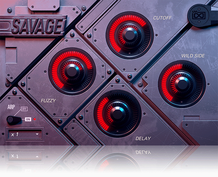 New UVI Savage Expansion Library for Falcon VI Software (Download/Activation Card)