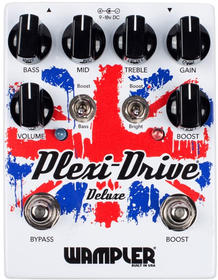 New Wampler PLEXI DRIVE DELUXE | Guitar Effects Pedal | Bundle