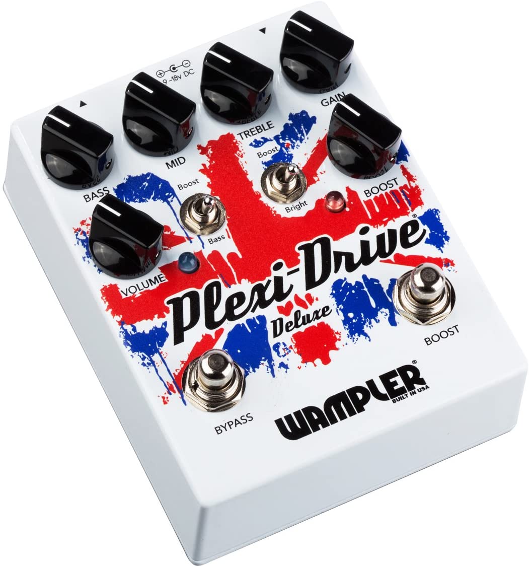 New Wampler PLEXI DRIVE DELUXE | Guitar Effects Pedal | Bundle