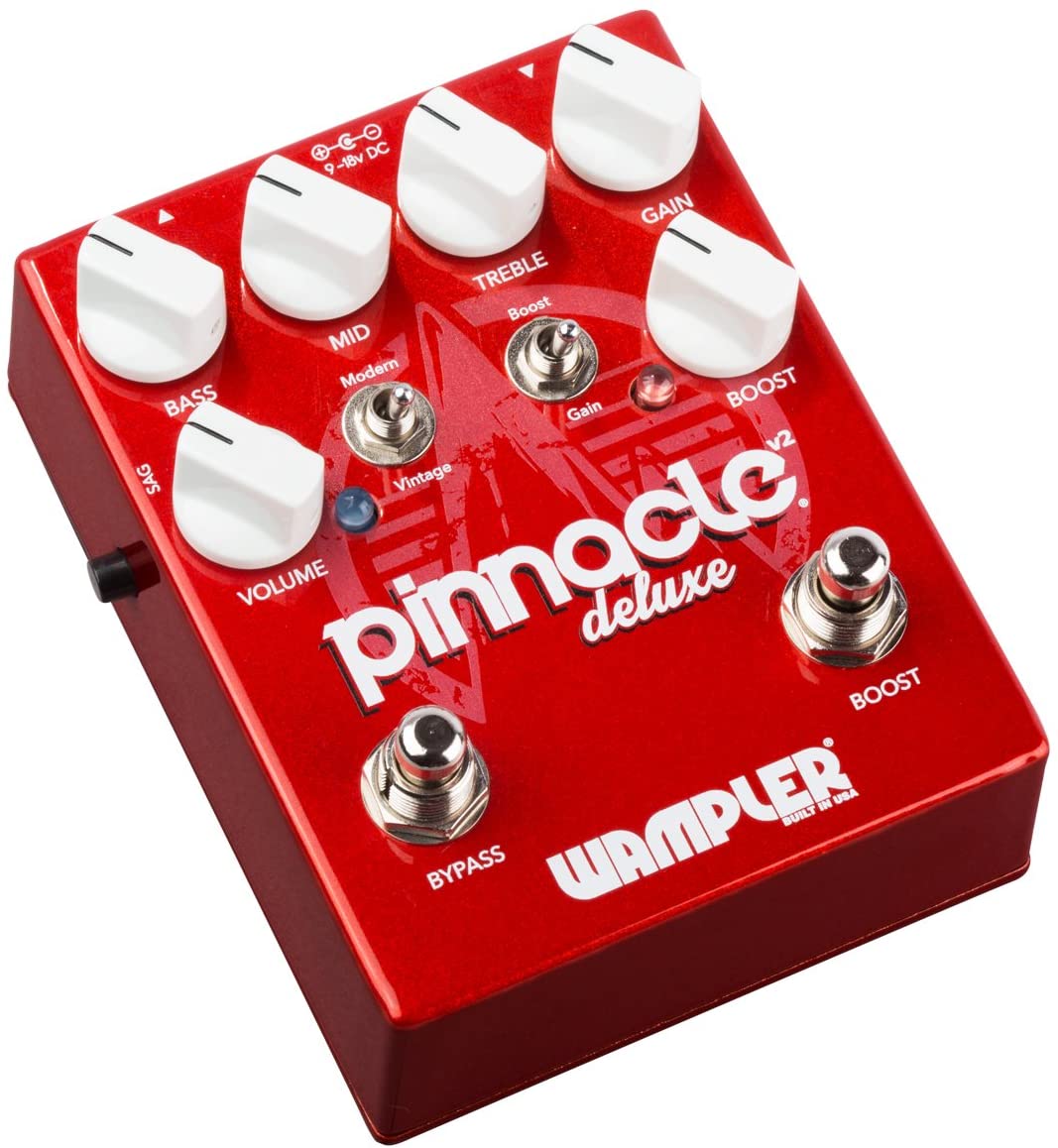 New Wampler Pinnacle Deluxe V2 | Guitar Effects Pedal | Bundle