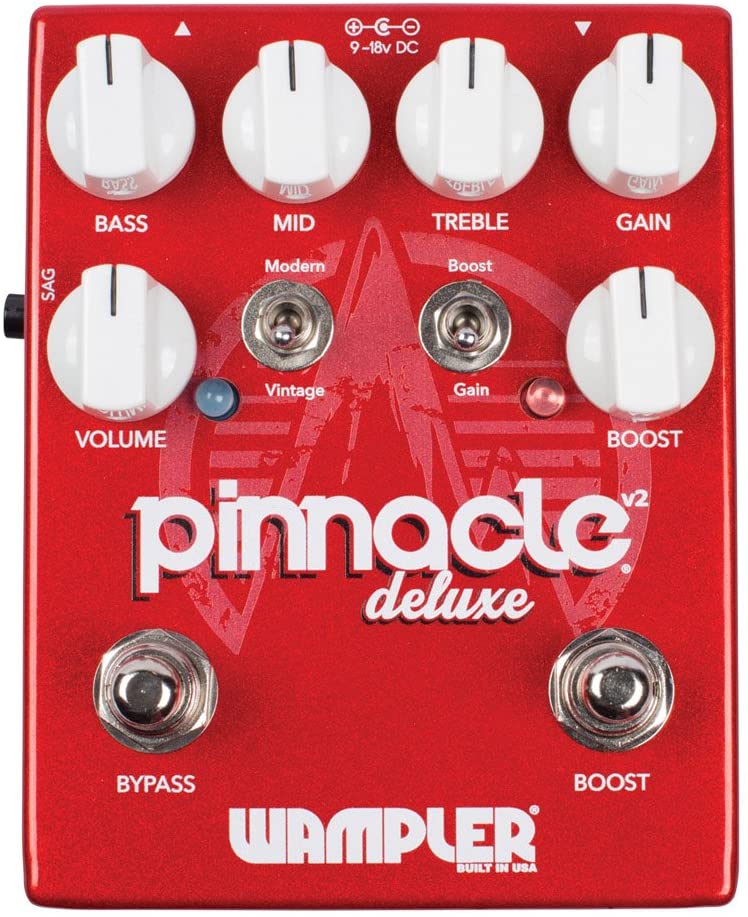 New Wampler Pinnacle Deluxe V2 | Guitar Effects Pedal | Bundle