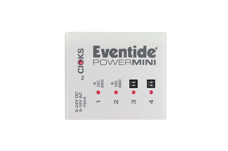 New Eventide  PowerMini Universal Isolated and Super Compact Power Supply for Pedals and Stompboxes
