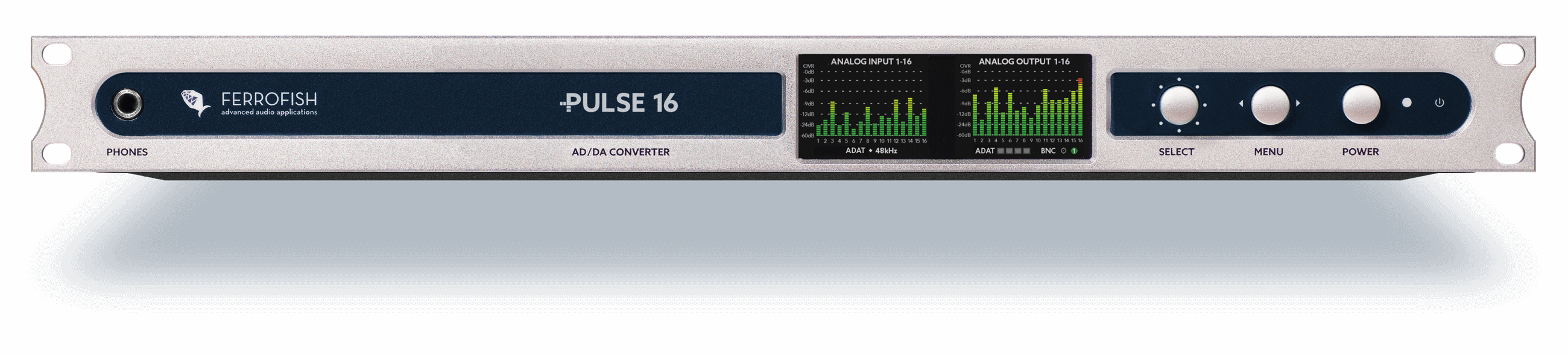 New Ferrofish Pulse 16 w/ Analog I/O Modified for +24dBu Level Compatibility | Maximum Quality. Most Affordable.