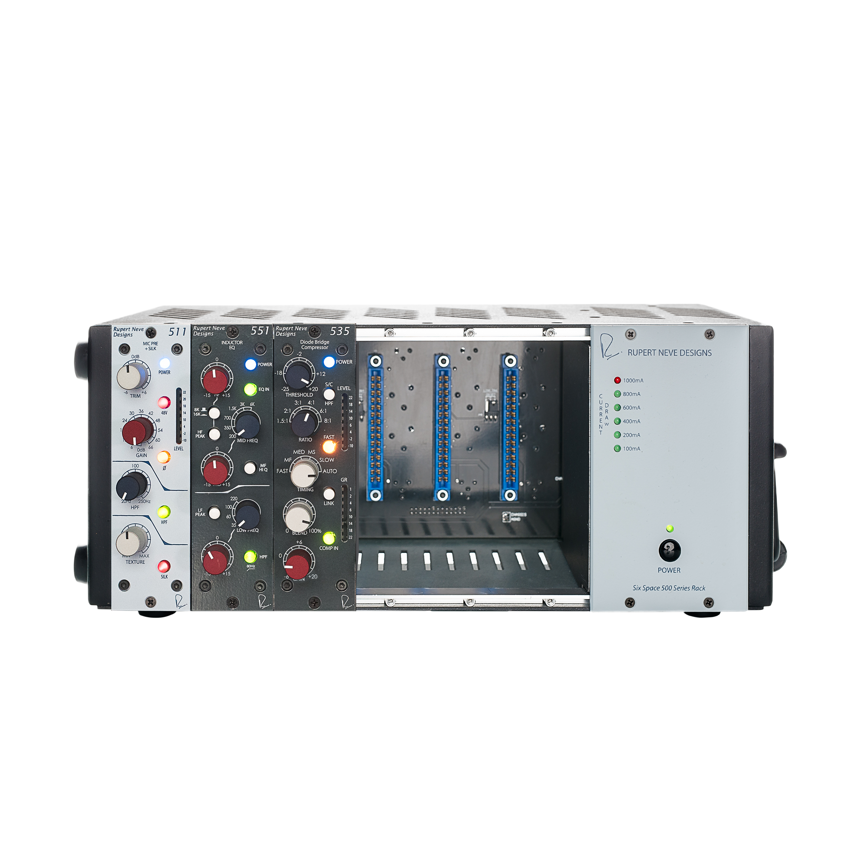 New Rupert Neve Designs The Channel Strip | R6 Rack & 511, 535, 551 Modules