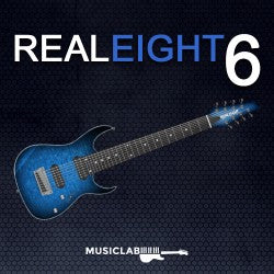 New MusicLab RealEight 6 Bass Guitar Virtual Instrument (Download/Activation Card)