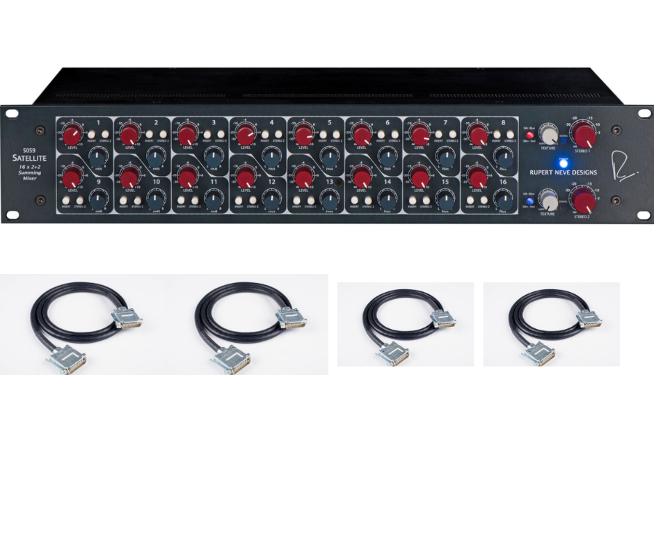 New Rupert Neve Designs 5059 Satellite 16 x 2+2 Summing Mixer w/ D-Subs