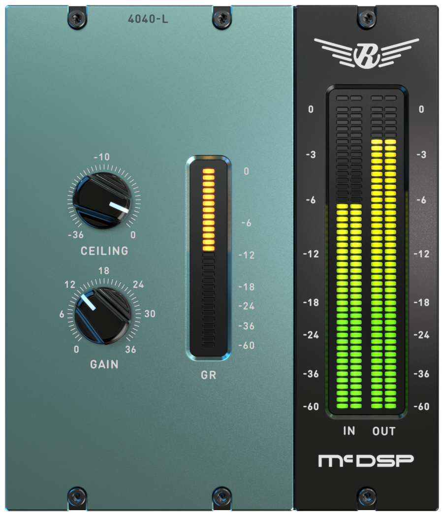 New McDSP 4040 Retro Limiter vv7 Plug-In (HD)  AAX/VST/Mac/PC (Download/Activation Card)