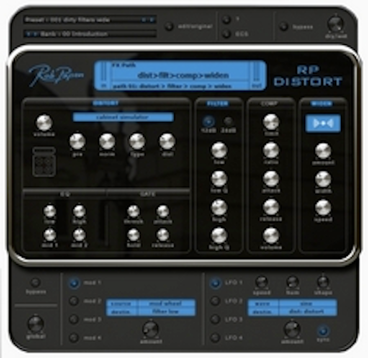 New Rob Papen RP-Distort Modeled Distortion Plug-in Mac/PC RTAS VST AU (Download/Activation Card)