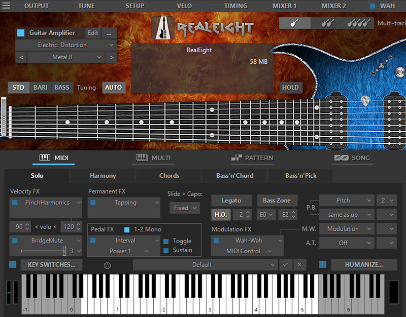 New MusicLab RealEight 6 Bass Guitar Virtual Instrument (Download/Activation Card)