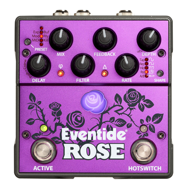 New Eventide  Rose Modulated Digital Delay Guitar Effects Pedal