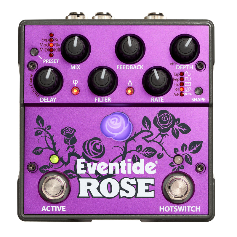 Eventide  Rose Modulated Digital Delay Guitar Effects Pedal - Full Warranty!