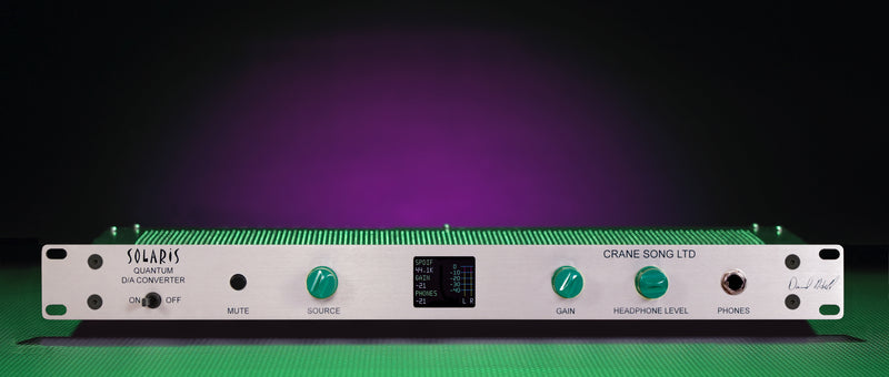 New Crane Song Solaris Quantum DAC Audio Converter