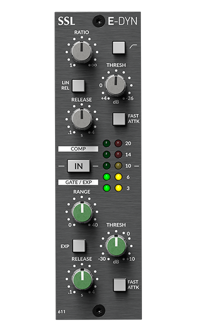 New Solid State Logic SSL - E Dynamics MK2 for 500-series