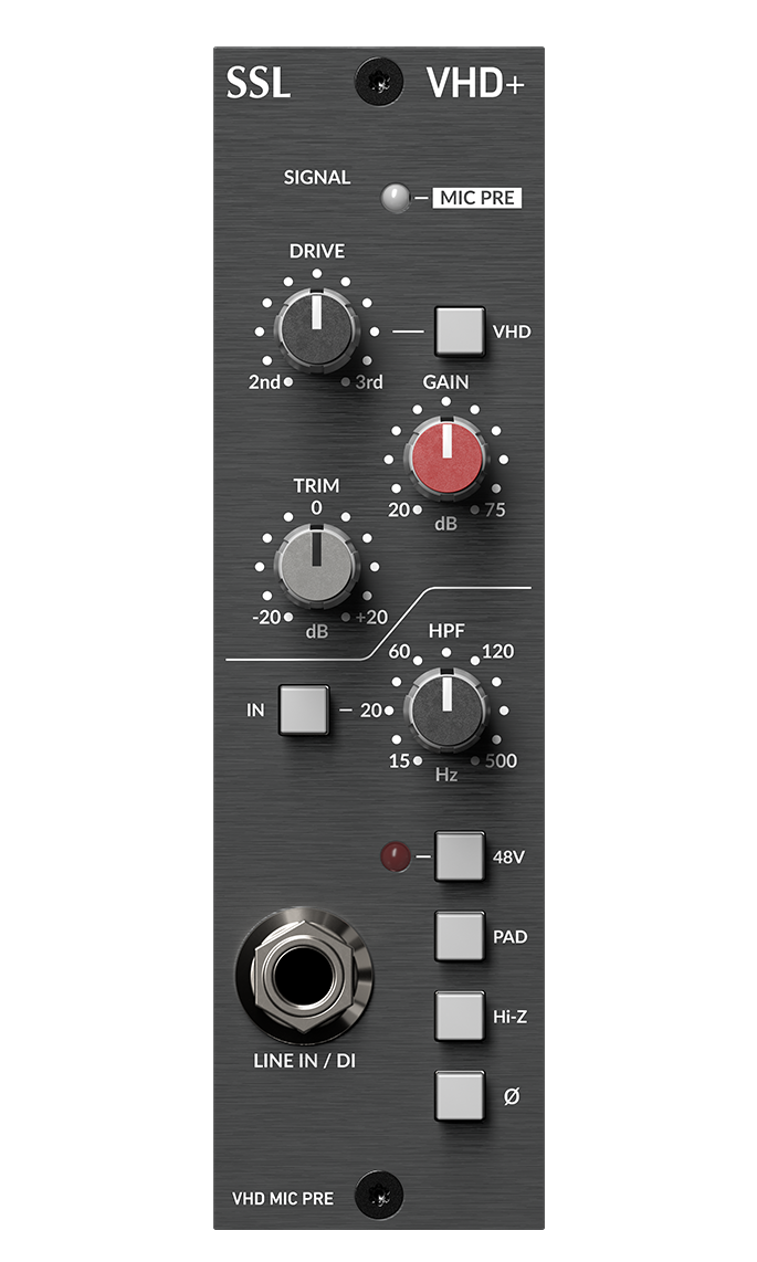 New Solid State Logic SSL - VHD+ Mic Pre Mk2 for 500-series