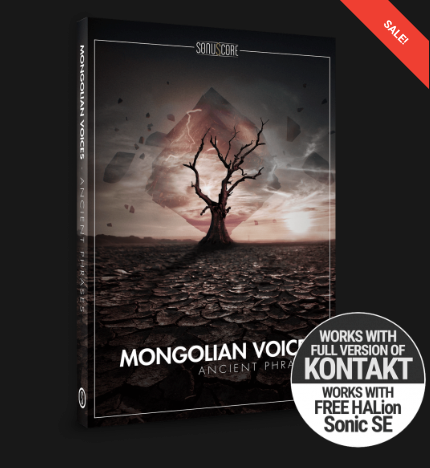 New Sonuscore Mongolian Voices - Ancient Phrases | AAX AU VST | MAC/PC | (Download/Activation Card)