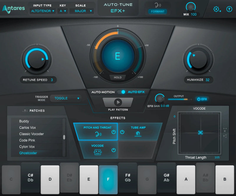 New Antares Auto-Tune EFX+ 10 w/ 1-Year Auto-Tune Producer - Vocal Tuning MAC/PC Software VST AU AAX Virtual Processor Plug-in