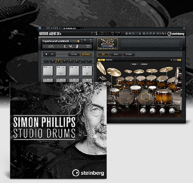 Steinberg DAC Simon Phillips Studio Drums 46202 (Download/Activation Card)