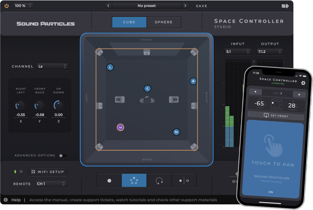 New Sound Particles - Space Controller - STUDIO EDU - Plugin AAX/AU/VST iOS/Android  - (Download/Activation)