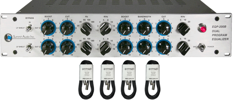 New Summit Audio EQP-200B Dual Program Equalizer