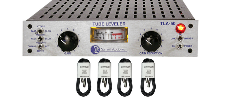 New Summit Audio TLA-50 Half Rack Tube Leveler/Compressor