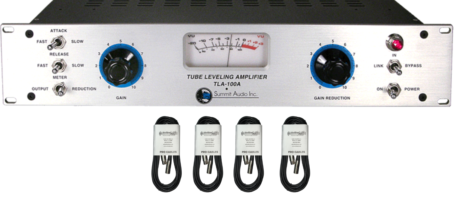 New Summit Audio TLA-100A Tube Leveling/Compressing Amplifier