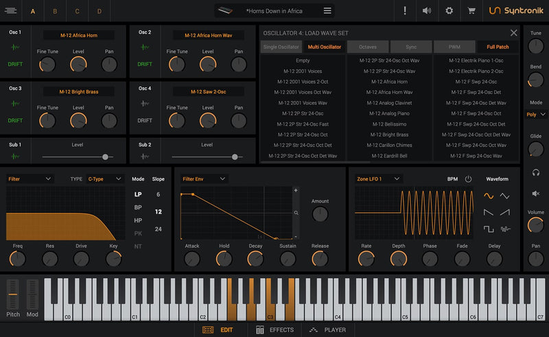 New Ik Multimedia Syntronik 2 MAX - MAXed Out with 33 Synths, Over 5,500 Presets and 200 GB of Sound Content. (Download/Activation)