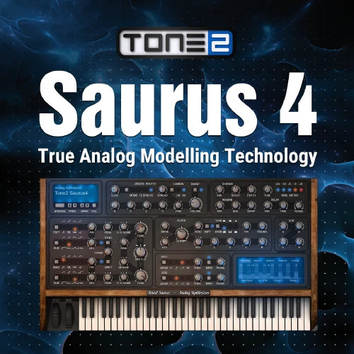 New Best Service | Tone 2 Saurus 4 | MAC/PC | Software (Download/Activation Card)
