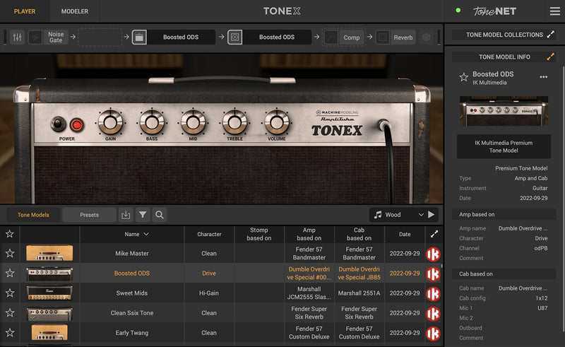 New Ik Multimedia AmpliTube Tone X MAX - 1000 Tone Models - Mac/PC (Download/Activation Card)
