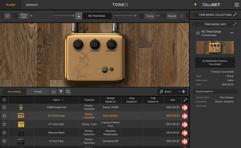 New Ik Multimedia AmpliTube Tone X SE - 200 Tone Models - Mac/PC (Download/Activation Card)