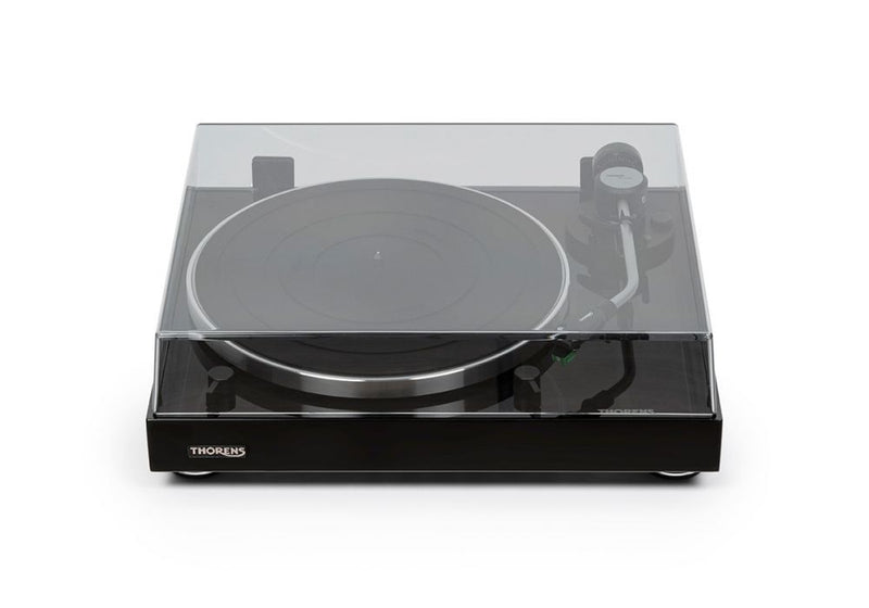New THORENS TD 204 MANUAL TURNTABLE BELT DRIVE Integrated connection terminal with switchable MM phono amplifier and RCA sockets