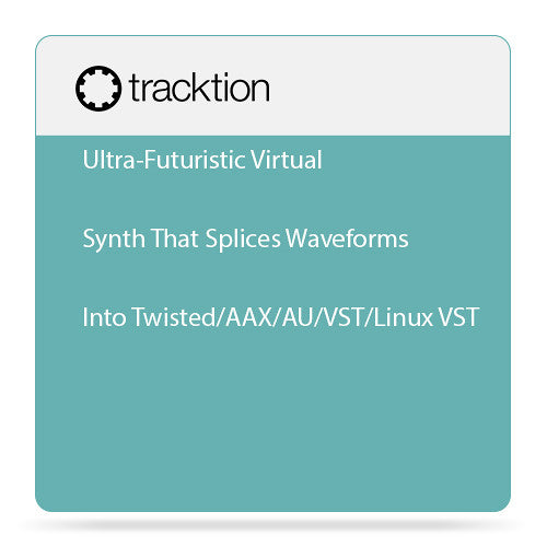 Tracktion MOK Waverazor - Virtual Synthesizer Plugin Software (Download/Activation Card)