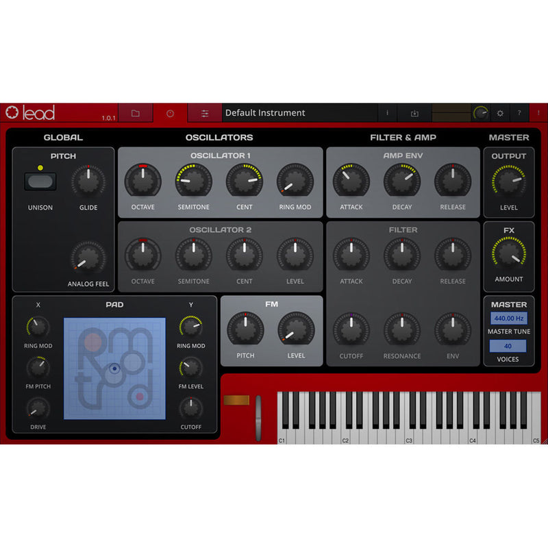 Tracktion Retromod Lead - Clavia Synthesizer Emulation Software (Download/Activation Card)