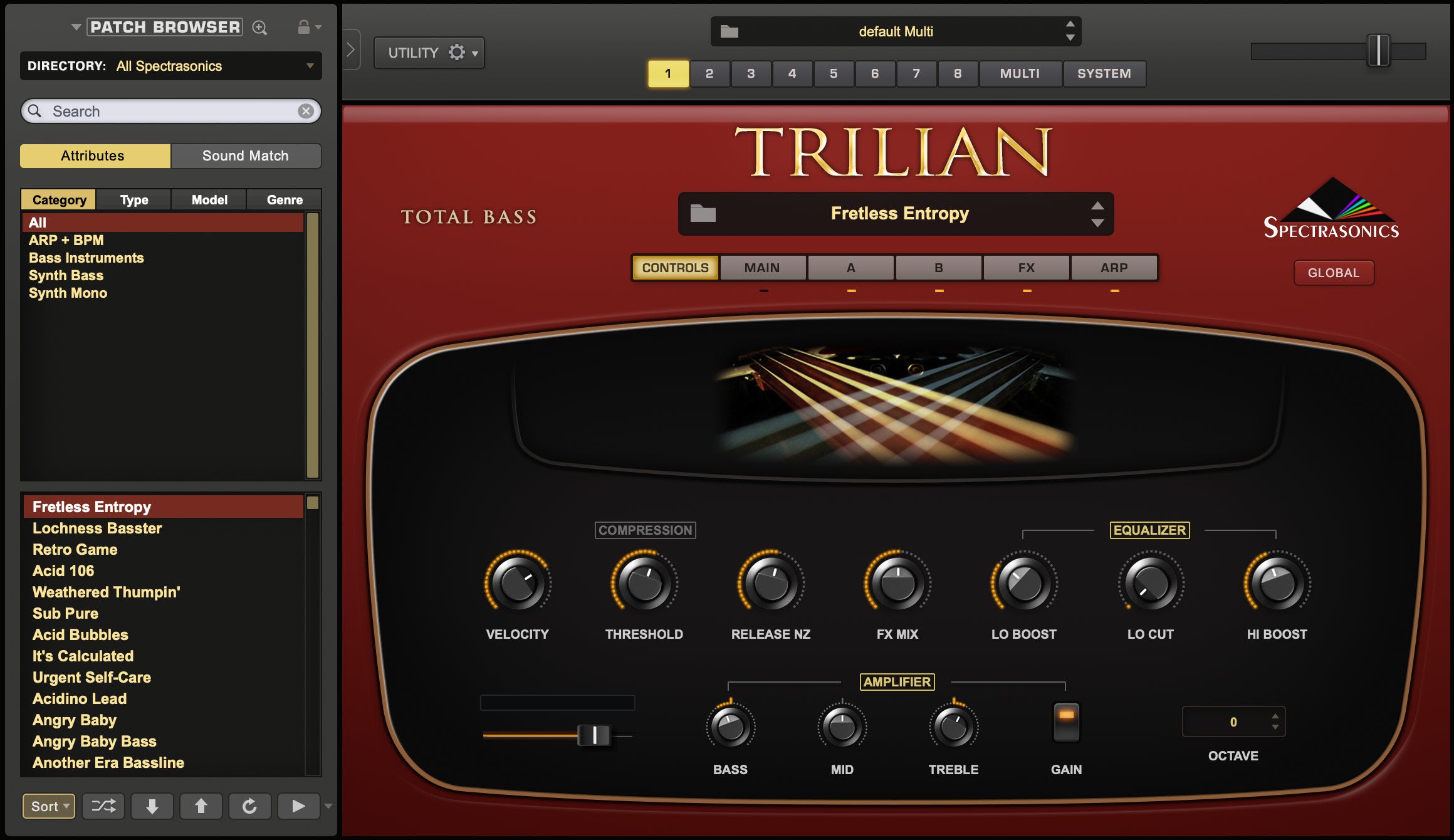 New Spectrasonics Trilian 1.5 Total Bass Virtual Instrument VST AU AAX MAC/PC Software (Boxed)