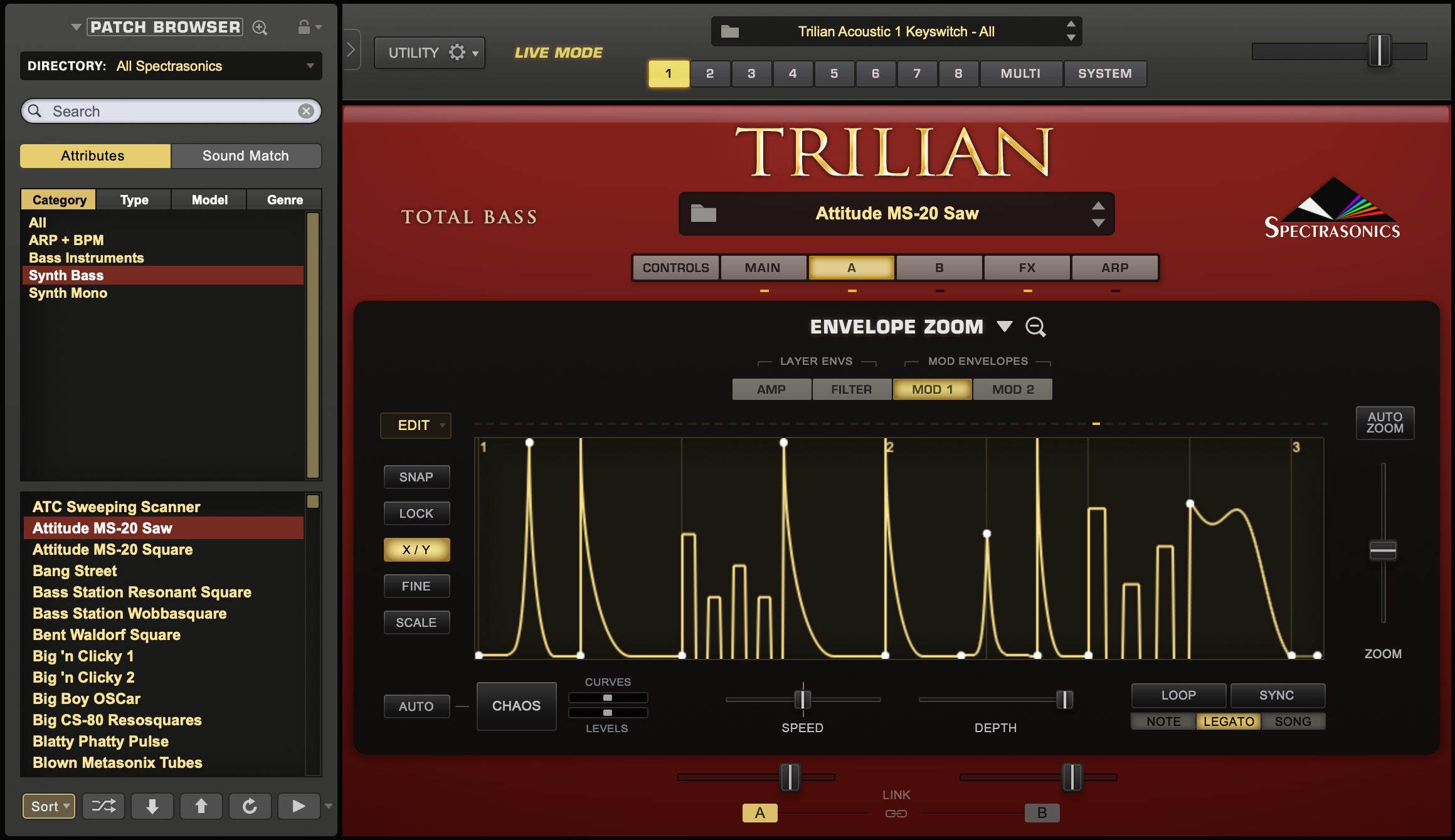 New Spectrasonics Trilian 1.5 Total Bass Virtual Instrument VST AU AAX MAC/PC Software (Boxed)