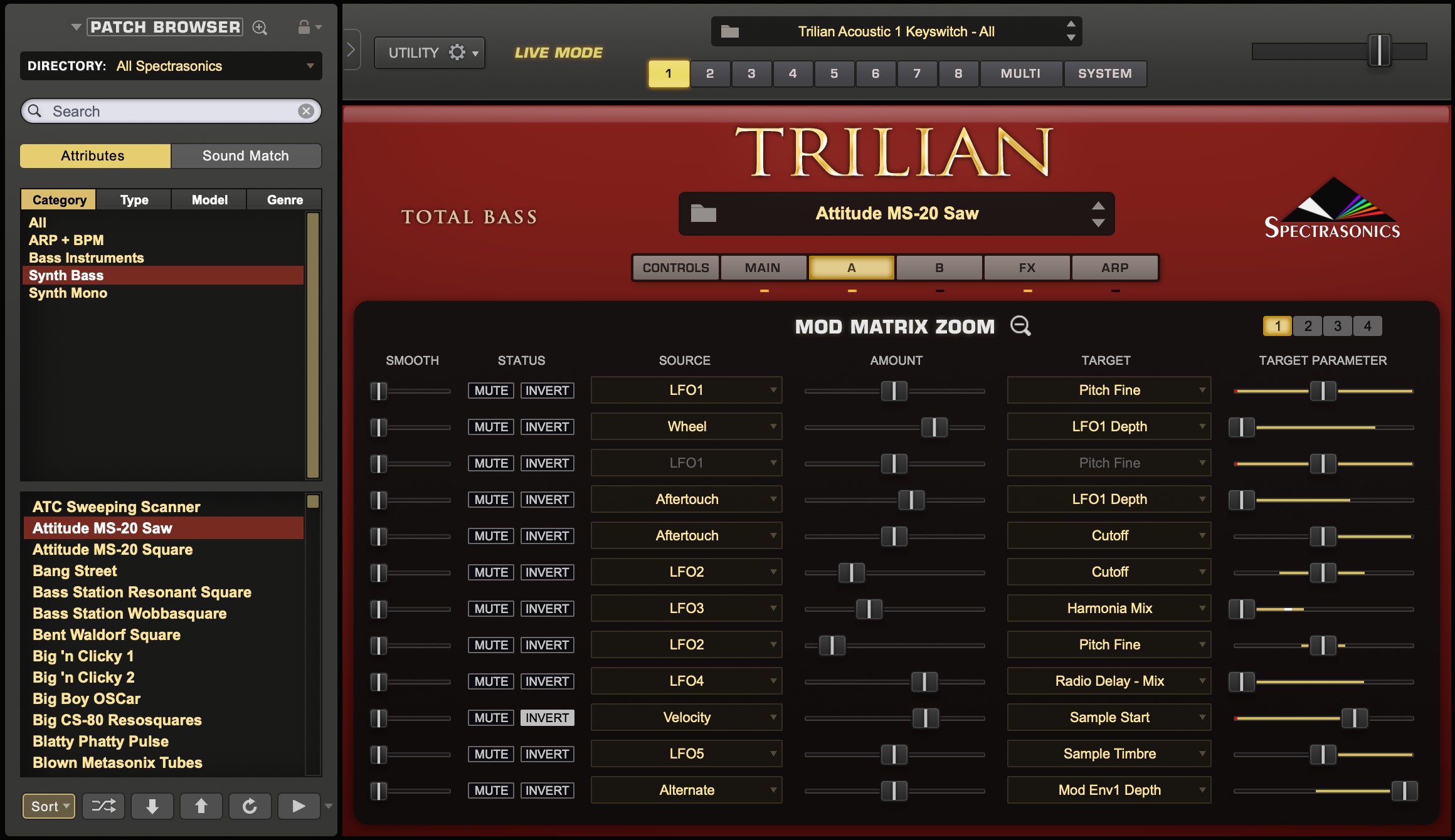 New Spectrasonics Trilian 1.5 Total Bass Virtual Instrument VST AU AAX MAC/PC Software (Boxed)