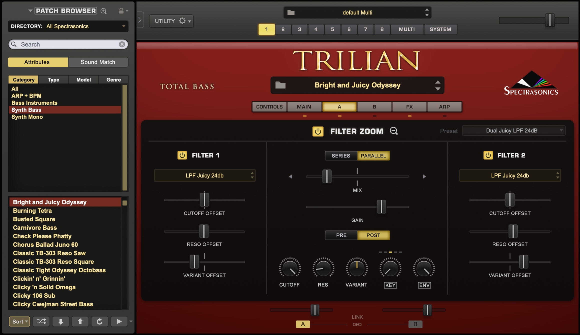 New Spectrasonics Trilian 1.5 Total Bass Virtual Instrument VST AU AAX MAC/PC Software (Boxed)